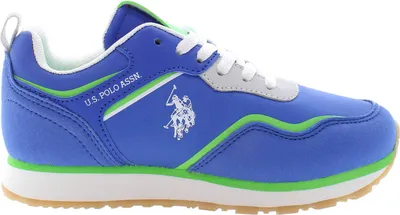 Produktbild von Blaue Kindersportschuhe mit Schnürung –  zum Bestpreis