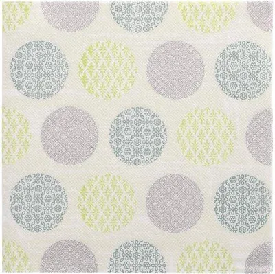Produktbild von 250 Papstar Servietten ROYAL Collection 1/4-Falz 40 cm x 40 cm dunkelgrün Rococo 89284