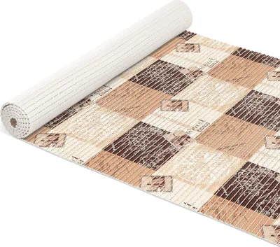 Produktbild von Badematte Anti-Rutsch-Matte Weichschaummatte Maritim Badvorleger beige Breite 65 cm Länge 200 cm