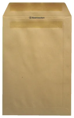 Produktbild von Soennecken Versandtasche 2904 B5 90g oF sk natronbraun 500 St./Pack.
