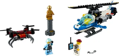 Produktbild von LEGO® City Polizei Drohnenjagd, 60207