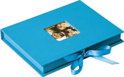 Immagine prodotto di Cofanetto regalo fotografico Walther Fun blu oceano 13x18 cm