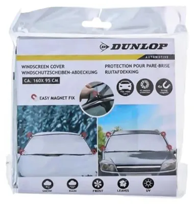 Produktbild von DUNLOP Windschutzscheibenabdeckung, 160x95 cm, mit Magnetfixierung