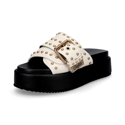 Produktbild von Buffalo Damen Pantolette Noa Rock Slide cream