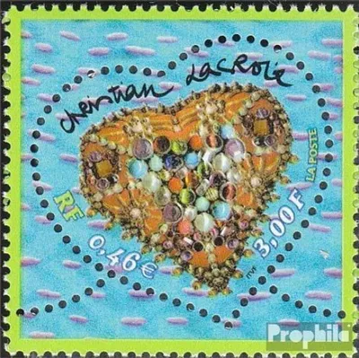 Produktbild von Briefmarken Frankreich 2001 Mi 3508 (kompl.Ausg.) postfrisch Grußmarken