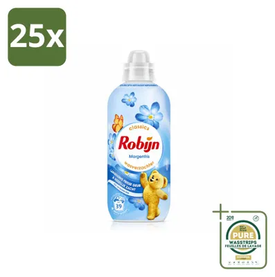 Produktbild von 25 x Robijn Weichspüler Morgenfrische 780 ml - Vorratspackung - 25 Stücke