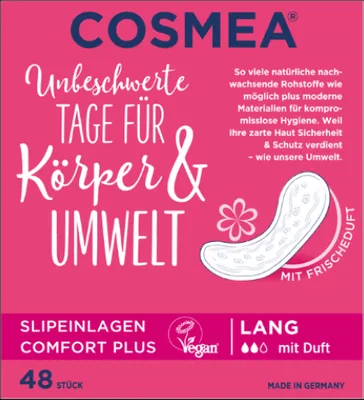 Zdjęcie produktu dla Cosmea wkładki higieniczne o przedłużonym zapachu 48s