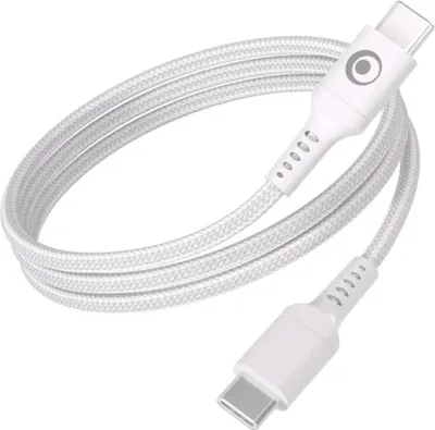 Productafbeelding van Bigben Connected CBLTISCC1M2RW, 1,2 meter, USB-C, USB-C, Wit