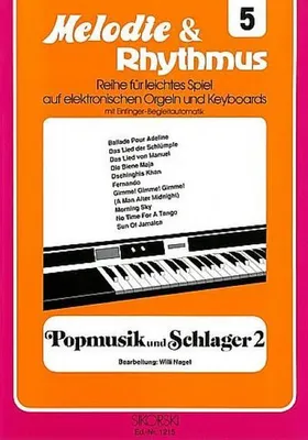 Produktbild von Popmusik und Schlager Band 2:für E-Orgel / Keyboard