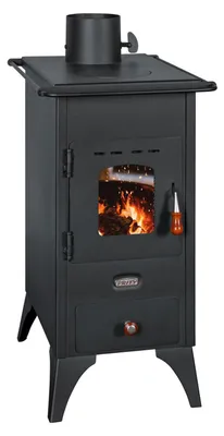 Zdjęcie produktu dla PRITY MINI SP piec kominkowy na drewno, 5,2 kW, klasa energetyczna A, czarny