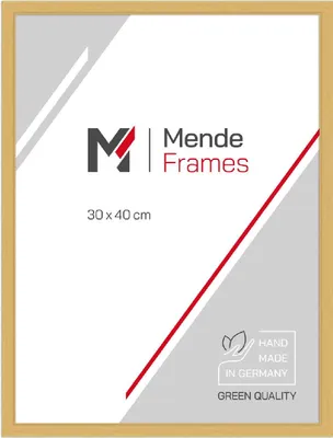 Produktbild von MendeFrames H011 Holzrahmen Natur 15x21 cm Antireflexglas
