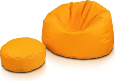 Obrázek produktu pro Ecopuf Sakwa, sedací polštáø køeslo sedací vak, sedací vak z umìlé kùže, Oranžová E4, L