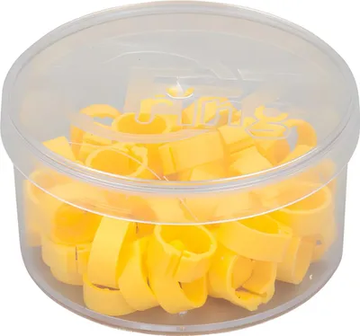 Produktbild von Natural Ringe aus Plastik (100 Stück)