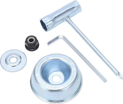 Produktbild von 5-teiliges Klingenadapter-Set 4126-642-7600 Wartungsscheibe für STIHL Rasentrimmer Freischneider