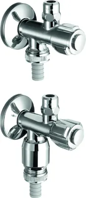 Obrázok produktu pre Schell dvojitý uhlový ventil 1/2", 1 ks.