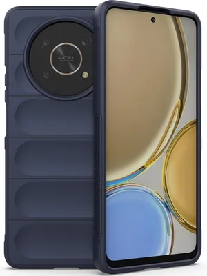 Produktbild von Honor X9 Hülle, Weich TPU Silikon Stossfest Anti-rutsch Schutzhülle für Honor X9 Dunkelblau
