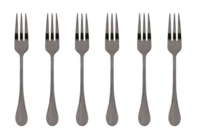 Zdjęcie produktu dla Sambonet Royal Edelstahl/PVD 2Black Set 6 Kuchengabeln S0199-S00595-S1578 52763KA5