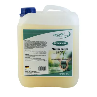 Produktbild von Ofixol® Müllbehälter Spray mit Mikroorganismen - Green Line 5 Liter Kanister