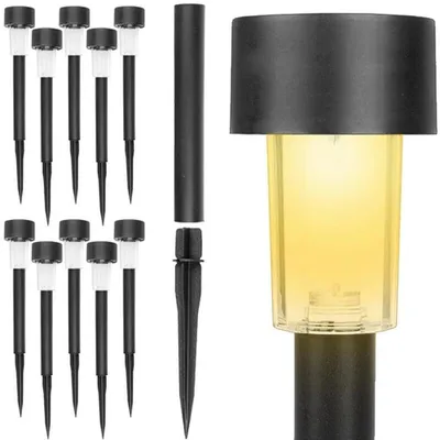 Zdjęcie produktu dla Solarne lampy ogrodowe - 10 szt. Gardłowa 23859