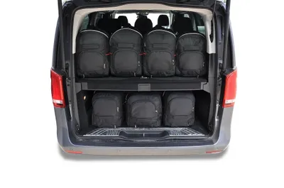 Obrázek produktu pro Sada cestovních tašek Mercedes V-Class 2014- (extra dlouhá verze)