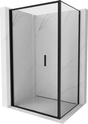 Image de Mexen Exo Cabine de douche pliante 95 x 85 cm, transparente, noire - 816-095-085-70-00