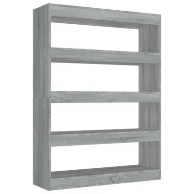 Obrázek produktu pro vidaXL Knihovna/rozdělovač pokojů Grey Sonoma 100x30x135 cm