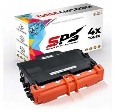 A toner cartridge and its packaging are displayed against a white background.