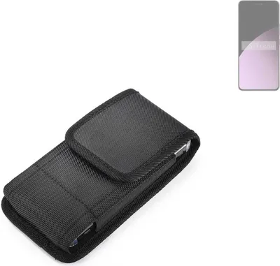 Produktbild von Holster Gürteltasche kompatibel mit Xiaomi 14 Civi Holster Gürtel Tasche wasserabweisend Handy Hülle Schutz Hülle Outdoor schwarz K-S-Trade