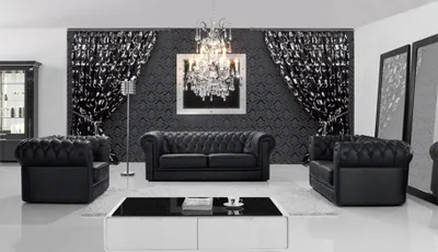 Produktbild von Ledersofa Sofa Couch Sofagarnitur Sitzer Garnitur Design Moderne Sofas Couchen