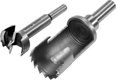 Immagine prodotto di 2 pezzi. Punta Forstner fresa a disco fresa a tenone fresa a tazza trapano a tazza e set di riempimento 15-35 mm, diametro: 30 mm