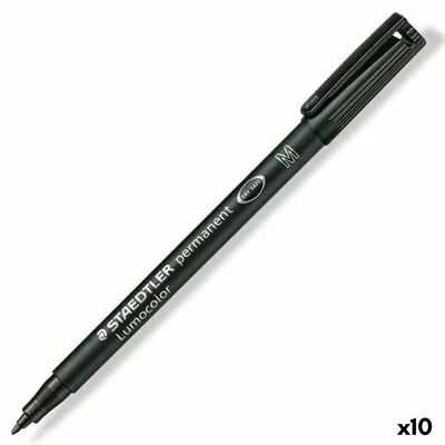 Zdjęcie produktu dla Staedtler 317-9, Czarny, Końcówka pociskowa, Czarny, Polipropylen (PP), Średni, 1 mm