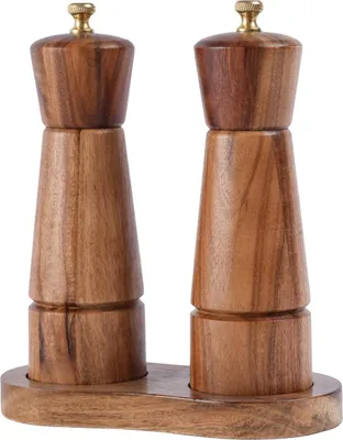Immagine prodotto di Set di macinae pepe - Elegante e funzionale - 1 set - Legno massiccio di acacia