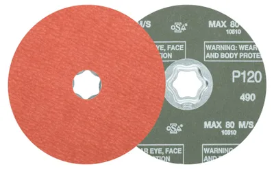 Produktbild von PFERD 64191112, Tellerschleifer, Universal, 12200 RPM, Rund, 12,5 cm, 25 Stück(e)