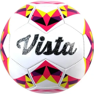 Image de Ballon de football - DUARIG - Vista - Jaune et rose - T5