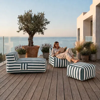 Produktbild von MUFFO Gartenlounge-Set SOFT SET 2 Grün