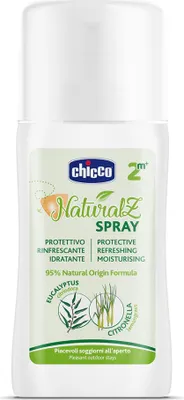 Obrázek produktu pro CHICCO Sprej proti komrm ochrann a osvujc 95% prodnch sloek 100ml, 2m+