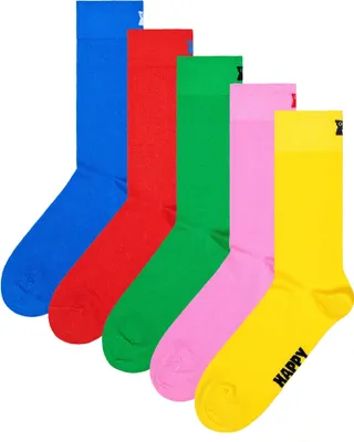 Produktbild von Happy Socks Strümpfe SOLID Socken 5er Pack