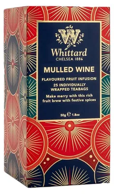 Obrázok produktu pre Ovocný čaj Whittard of Chelsea – varené víno, 25 ks.