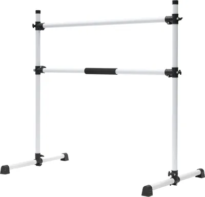 Produktbild von Westmann Aluminium Ballettstange höhenverstellbar Weiß 74x120x120 cm