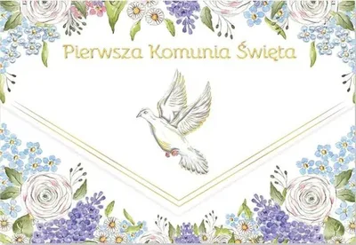 Obrázek produktu pro Karnet Komunia Gołąb Majowy