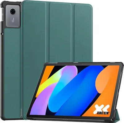 Produktbild von Lenovo Idea Tab 11 Hülle - Coverup Tri-Fold Ständer Klapphülle mit Schlaf/Wach-Funktion - Grün