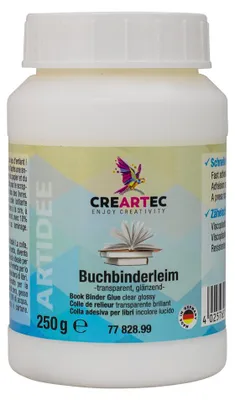 Produktbild von CREARTEC Buchbinderleim Glänzend - Inhalt 250g - 7782899