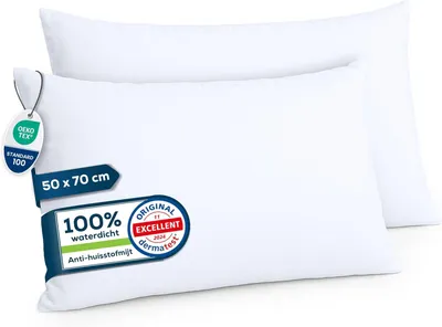Produktbild von Kissenbezug 50x70 cm, wasserabweisend - Set aus 2 Stück mit Reißverschluss