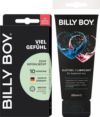 Produktbild von Billy Boy Kondome Viel Gefühl + Gleitgel 200 ml