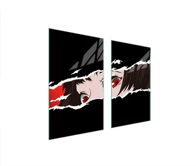 Produktbild von Herdabdeckplatten 2 teilig 75x52 Glaskeramikkochfeld Abdeckung Glas Schneidebrett Frau Schwarz