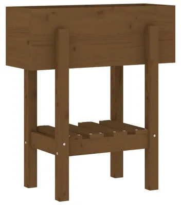 Productafbeelding van Houten Plantenbak voor Balkon en Tuin 62x30x69 cm