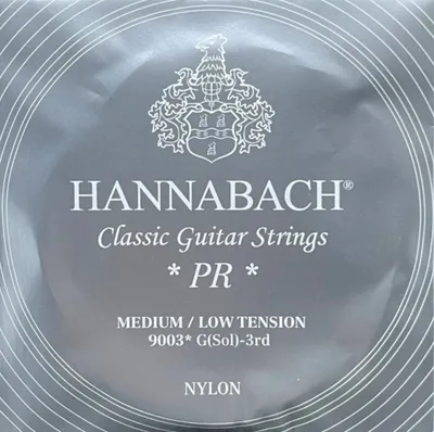 Produktbild von Hannabach 9003MLT Silver 200 - medium/low - g3