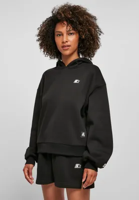 Immagine prodotto di Felpa da donna Ladies Starter Essential Oversized Hoody nera - S