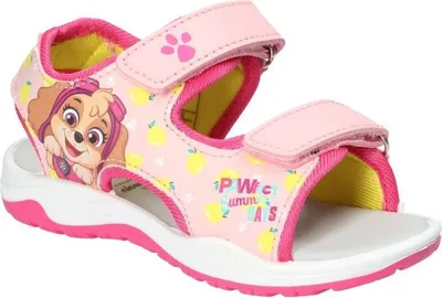 Produktbild von Sandalen Paw Patrol, Helfer auf vier Pfoten, PW1500, Skye, Lizenzierte Kindersandalen mit Klettverschluss, Original Kindersandalen 28