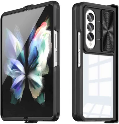 Obrázek produktu pro imoshion Zadní kryt s posuvným krytem fotoaparátu Samsung Galaxy Z Fold 4 – černý
